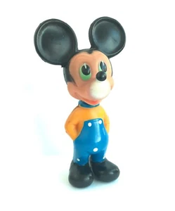 Soviet Rubber Toy Mickey Mouse Collectible Vintage Children Toys Rare Old - Picture 1 of 12