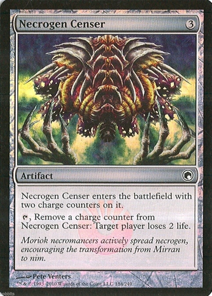 MTG - Scars of Mirrodin - Necrogen Censer - 2X - Foil - NM - Image 1 of 1