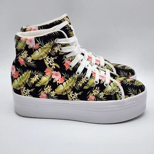 JC Play By Jeffrey Campbell Platform Hightop Sneaker Used Sz 9 Women's - Picture 1 of 13