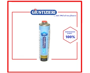 75360 BOMBOLA GAS 70% BUTANO 30% PROPANO MIX EURO OSSIGENO 330GR - 600ML - Foto 1 di 1