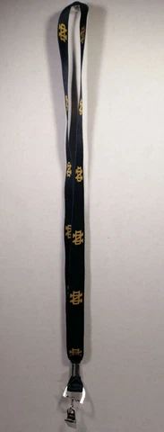 NEW Notre Dame Official Season Ticket Holder Lanyard | Blue & Gold Cover