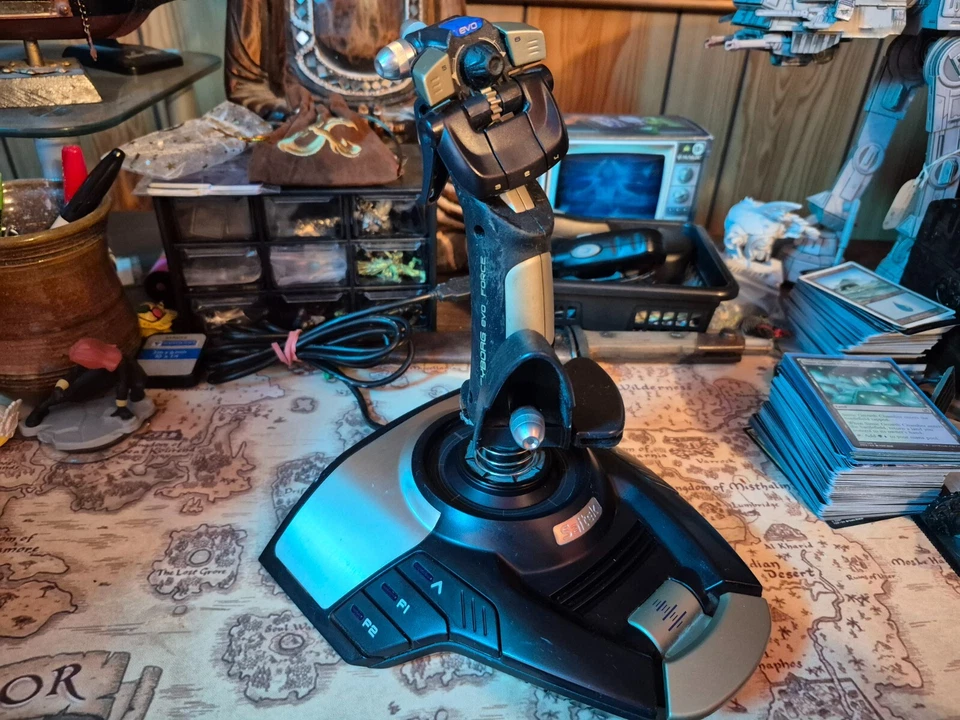 Saitek Cyborg EVO PC Gaming Joystick S11042914 Wired USB - Image 1 of 1