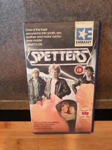 SPETTERS PRE CERT VHS VIDEO 1983 Renee Soutendijk Rutger Hauer Paul Verhoeven - Picture 1 of 3