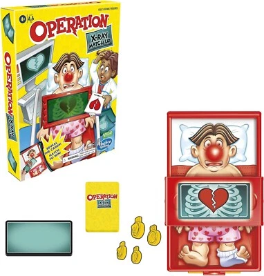 Operation X-Ray Match Up Board Game for 2 or More Players Classic Family - Image 1 of 4