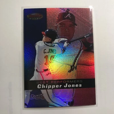 Bowman's Best Chipper Jones #88 Atlanta Braves 2000 casi nuevo-como nuevo Best Performers Foto 1 de 4
