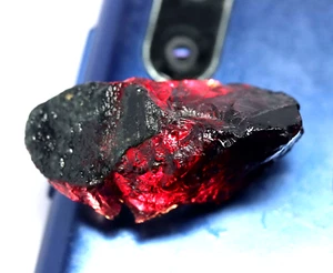 55,00 quilates birmana natural roja painita certificada sin calefacción tierra mente faceta áspera - Imagen 1 de 6