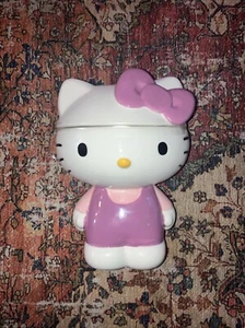 Sanrio Hello Kitty Ganzkörper geformt 3D Kanister Keks Snack Bonbonglas NEU - Bild 1 von 3