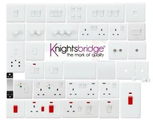 ML Knightsbridge range of wiring accessories - switches sockets etc - Picture 1 of 49