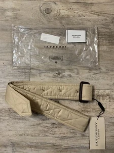 Burberry Trench CINTURÓN DE REPUESTO SOLO para abrigos chaquetas acolchadas talla M beige - Imagen 1 de 4