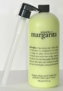 Philosophy Senorita Margarita 3 in 1 Shower Gel 32 fl oz Brand New Sealed - Picture 1 of 3