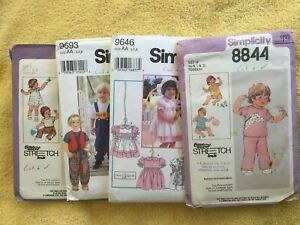 Simplicity Patterns ~ CUT PATTERNS ~ All Size 1/2-2 * * * * * * * * Listing 4388