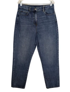 Vaqueros mujer cintura alta talla 32 ASOS Collusion x006 Mom Jean - Imagen 1 de 6