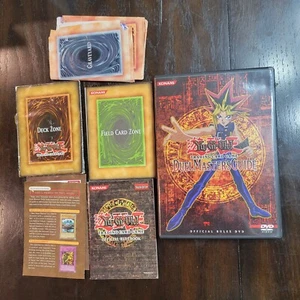 Yu-Gi-Oh! Trading Card Game (DVD) Duel Master’s Guide + Playmats And Rulebook - Picture 1 of 9
