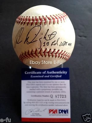 #5 Adam Wainwright Firmado BP MLB Béisbol "1st Rd 2000 #29" Certificado de autenticidad PSA/DNA Automático Foto 1 de 4