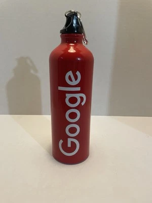 Бутылка для воды Google с карибином - Изображение 1 из 3