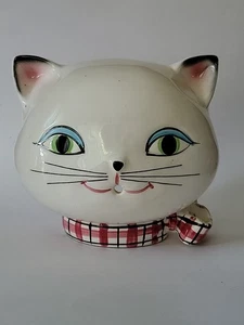1958 Vintage Holt Howard Pared Acogedor Gatito Cuerda Tijeras Soporte Gato - Imagen 1 de 13