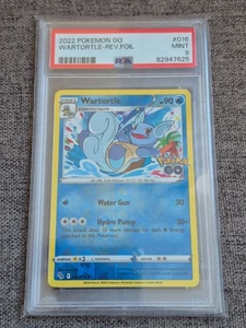 016/078 Wartortle Pokemon Go Reverse Holo Pokemon Karte PSA 9 - Bild 1 von 2