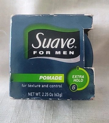 SUAVE para hombre * POMADA * SUJECIÓN EXTRA * 2,25 oz * Nuevo en caja * ¡Descontinuado!  Foto 1 de 4