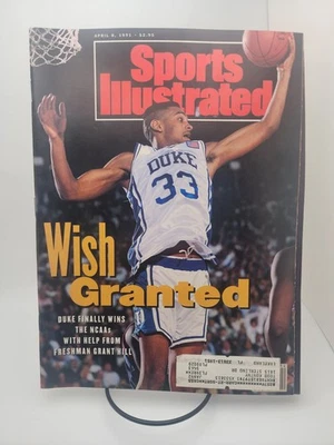 De colección Sports Illustrated Duke finalmente gana la NCAA con la ayuda de Grant Hill 1991 Foto 1 de 4