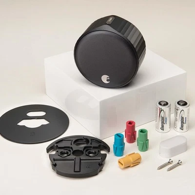 August AUG-SL02-M02-G02 Smart Lock - Dark brown - Image 1 of 4