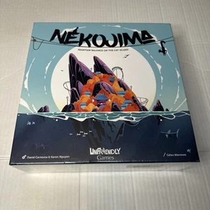 Nekojima Board Game by Hachette, Cat Island Balancing Game, NIB Sealed - Picture 1 of 6