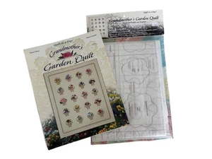 Baskets and Flowers Quilt In A Day Pattern Book & Fusible Appliques Eleanor Burn - Picture 1 of 11