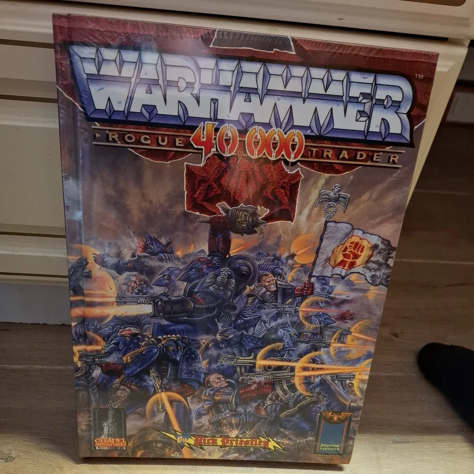 Warhammer 40k Rogue Trader Hardback Book - Warhammer World Exclusive Reprint - Image 1 of 3