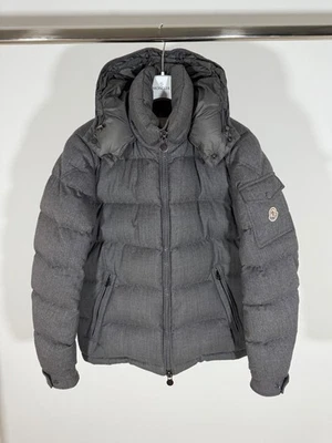 Moncler Jacket Montgenevre Size 2 (S/M) Light Grey - Image 1 of 4