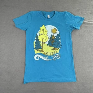 Relient K Band Tee XS Blue Forest Scene Rare - Bild 1 von 6
