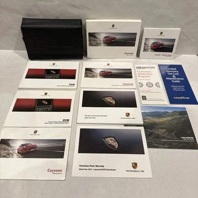 2014 Porsche Cayenne owners manual, Navigation, & case - Image 1 of 4