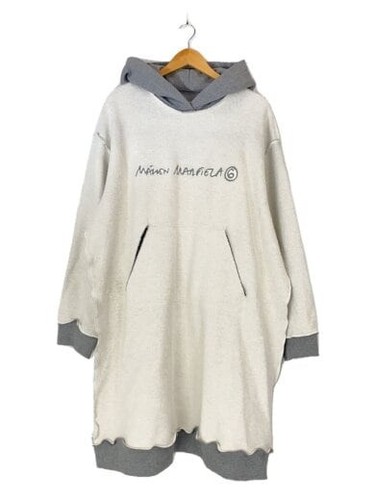 MAISON MARGIELA MM6 Vestito manica lunga S Cotone Grigio 21A Interno esterno