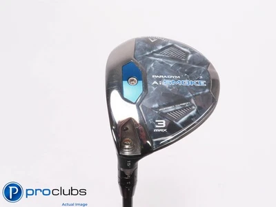 Left Handed Callaway Ai Smoke MAX 15* 3 Wood - Tensei White 75g X-Flex #463041 - Image 1 of 4