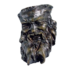 Aimé-Jules Dalou. Maske eines Silens. - Bild 1 von 1