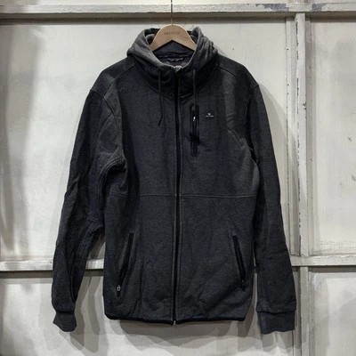 Rip curl Men's Departed Anti Series Zip Up Hoodie Sweatshirt Hooded Jacket - Image 1 of 4