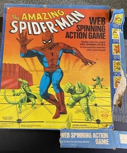 Vintage The Amazing Spider-Man Web Spinning Action Game Ideal 1979 unvollständig - Bild 1 von 13
