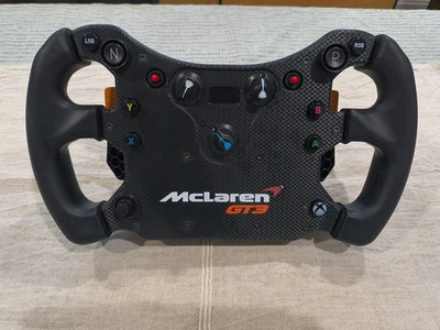 FANATEC CSL Elite Steering Wheel McLaren GT3 V2 + QR1 Lite - Lightly Used - Image 1 of 4