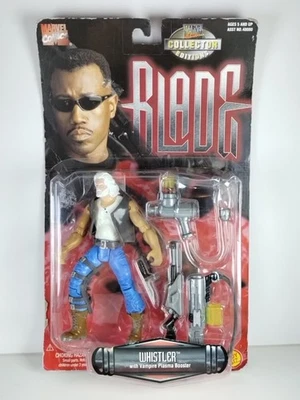Figura de acción Blade Whistler con refuerzo de plasma vampiro Toy Biz Marvel 1997 de colección Foto 1 de 4