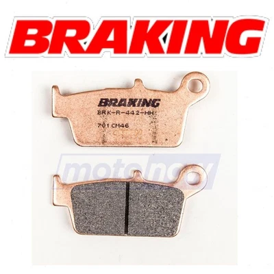 Braking Rear CM46 Sintered Brake Pad for 1993-2012 Honda XR650L - Brake ir - Image 1 of 4