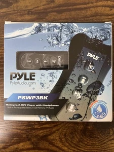 Pyle PSWP8BK Lettore MP3 Impermeabile Azione Attiva, 8 GB, Radio FM - Foto 1 di 4
