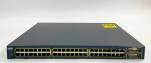 Cisco Catalyst 2950 Series WS-C2950G-48-EL 48 Port Switch *W098* - Picture 1 of 5