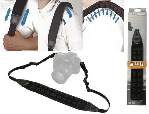 NEW AIR CUSHIONED STRAP FOR DIGITAL ANALOGUE SLR VIDEO CAMERA & ACCESSORIES, V55 - Image 1 of 1