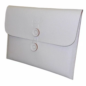 Professionnel Cuir Style Slip Étui pour IPAD 9.7 / IPAD Pro 10.5 Air Blanc - Photo 1/9