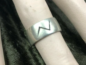 Alter Ehtno Ring Silber 925 Zeichen Gr.17 um 1960 / 70 - Picture 1 of 4