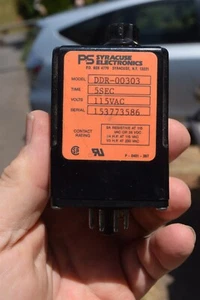 PS Syracuse Electronics DDR-00303, 5 second 11vAC 8 pin Time Delay - Picture 1 of 5