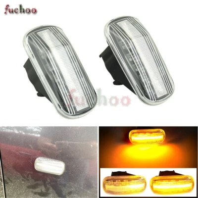 Luz marcadora lateral LED secuencial dinámica para Acura RSX DC5 Integra Honda Accord Foto 1 de 4