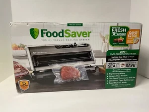 NEW FOODSAVER 5380 #1 VACUUM SEALING SYSTEM 2-IN-1 PRESERVATION SYSTEM MARINATE - Picture 1 of 10