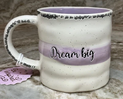Большая кофейная кружка мечта большой фиолетовый глобальный дизайн соединения новый. - Изображение 1 из 4