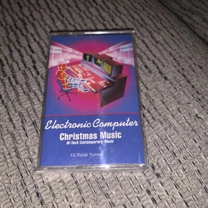 electronic computer Christmas music high-tech contemporary music (Cassette). - Picture 1 of 3