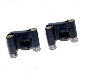 BMW E90 328i 325i 330i SRS CRASH IMPACT SENSOR 6911003 OEM SET - Picture 1 of 5