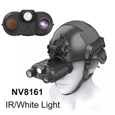 Nv8161 Night Binoculars w/Night Vision 8X Digital Zoom Night Vision Goggles Head - Image 1 of 4